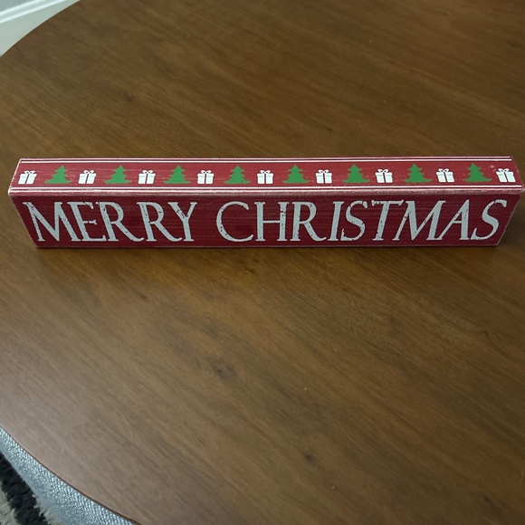 Rustic Merry Christmas Sign - Picture 2 of 2